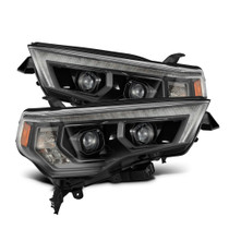 AlphaRex 880849 - 14-20 Toyota 4Runner LUXX LED Proj Headlights Black w/Activ Light/Seq Signal/DRL