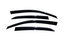 Auto Ventshade (AVS) 794020 - 18-22 Honda Accord Ventvisor Low Profile Window Deflectors 4pc - Smoke w/Chrome Trim