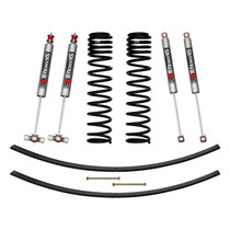 Skyjacker JC305BPMLT - 3 Inch Suspension Lift Kit 86-92 Comanche MJ W/Front Dual Rate Long Travel Coil Springs Rear Add A Leafs Front/Rear M95 Monotube Shocks