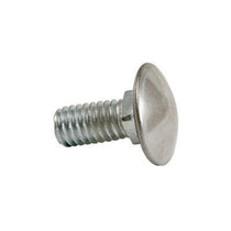Scott Drake 376337-S - Bumper Bolt; Small; Highly Polished Stainless Head Cover; Tough Cadmium Plated;