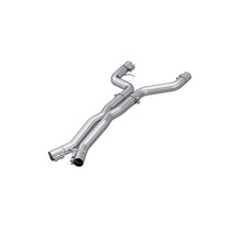 MBRP S4501304 - 2021-2024 BMW M4 G82/ M3 G80 3.0L Coupe and Sedan T304 Stainless Steel 3 Inch Resonator Bypass X-Pipe