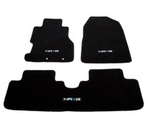 NRG FMR-150 - Floor Mats - 02-03 Honda Civic Si 3DR Coupe ( Logo) - 3pc