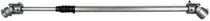 Borgeson 000903 -  Steering Shaft - P/N:  - 1972-1975 Jeep CJ heavy duty telescopic steel steering shaft. Connects from factory column to steering box. For Jeeps with manual steering