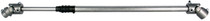 Borgeson 000905 -  Steering Shaft - P/N:  - 1976-1986 Jeep CJ heavy duty telescopic steel steering shaft. Connects from factory column to steering box. For Jeeps with manual steering