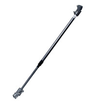 Borgeson 000910 -  Steering Shaft - P/N:  - 1976-1986 Jeep CJ heavy duty telescopic steel steering shaft. Connects from factory column to steering box. For Jeeps with power steering