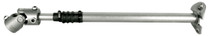 Borgeson 000930 -  Steering Shaft - P/N:  - 1973-1978 Full size Chevy & GMC heavy duty telescopic steel steering shaft. Connects from factory column to steering box. Includes rag joint flange and billet steel universal joint