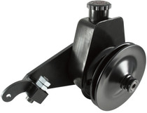 Borgeson 800335 -  Power Steering Pump Kit - P/N:  - Ford power steering pump upgrade. Fits Ford Y-Block. Includes pump, bracket, pulley and hardware. Painted black