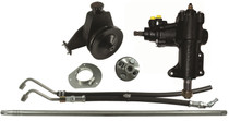 Borgeson 999026 -  Steering Conversion Kit - P/N:  - 1965-1966 Mustang complete power steering conversion kit. Fits 65-66 Mustangs with manual steering and 200/250 I-6. Includes all necessary components for conversion
