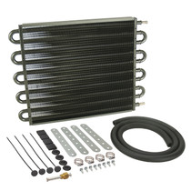 Derale 13205 - 10 Pass 17" Series 7000 Copper/Aluminum Transmission Cooler Kit, Truck/RV