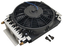 Derale 13700 - 16 Pass Electra-Cool Remote Fluid Cooler, -6AN