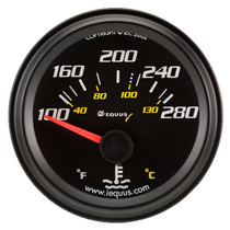 Equus E6262 - 2 in. Electric Water Temperature Gauge