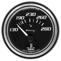 Equus E7232 - 2 in. Chrome Mechanical Water Temperature Gauge