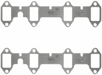 FEL-PRO MS 9812 - Exhaust Header / Manifold Gasket - 1.430 x 2.340 in Rectangle Port - Composite - Big Block Ford - Pair