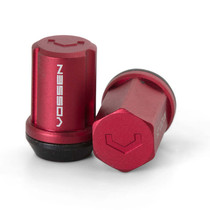 Vossen LUG-N1450-RD - 35mm Lug Nut - 14x1.5 - 19mm Hex - Cone Seat - Red (Set of 20)