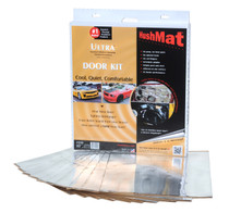 Hushmat 10201 - Door Kit - Silver Foil with Self-Adhesive Butyl-10 Sheets 12inx12in ea 10 sq ft