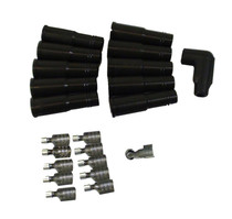 Taylor Cable 46052 - Ls/Lt/Vortec Coil/Dist Boot/Terminal Kit 180 Degree Deg