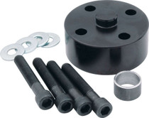 AllStar Performance ALL30182 - Fan Spacer - 1 in Thick - Bushing / Hardware Included - Aluminum - Black Anodized - Chevy V8 / Ford V8 - Each