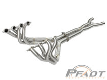 AFE Pfadt Series 1 7/8"  Tri-Y Long Tube Headers and X-pipe (Race Series No Cats)  - 2006-2013 Chevy Corvette Z06 & ZR1 - 48-34107-YN