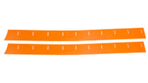FiveStar 600-400-OR - 88 Monte Wear Strips Lower Nose Orange