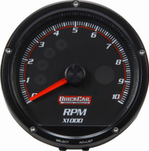 QuickCar 63-002 - Redline Multi-Recall Tach Black