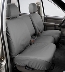 Covercraft SS8395PCGY - Polycotton SeatSaver Custom Second Row Seat Covers-Grey