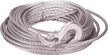 Mile Marker 19-50020C - Winch Cable; 3/8 in. x 100 ft.; Incl. Hook;