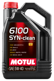 Motul 107943 - 6100 SYN-CLEAN 5W40 4X5L