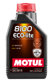 Motul 110376 - 1L Synthetic Engine Oil 8100 0W16 Eco-Lite