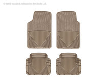 Weathertech W3TN-W50TN - 98-05 Volvo C70 Front and Rear Rubber Mats - Tan