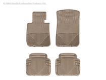 Weathertech W61TN-W50TN - 05-10 Chevrolet Cobalt Front and Rear Rubber Mats - Tan