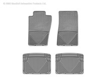 Weathertech W11GR-W20GR - 82-04 Chevrolet S-10 Pickup Front and Rear Rubber Mats - Grey