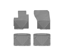 Weathertech W83GR-W20GR - 07-11 Mitsubishi Outlander Front and Rear Rubber Mats - Grey