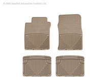 Weathertech W39TN-W20TN - 97-04 Dodge Dakota Front and Rear Rubber Mats - Tan