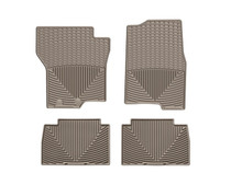 Weathertech W241TN-W185TN - 07+ Ford Expeditiion Front and Rear Rubber Mats - Tan