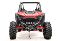 Fab Fours SXFB-1450-1 - SXS Winch Bumper; 2 Stage Matte Black Powder Coated;