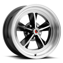 Legendary Wheels LW69-70854B - GT9 - 17 x 8 in. - 5 x 4.5 - 4.75 BS - Charcoal/Machined