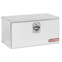 WEATHER GUARD 636-0-02 - Underbed Box; 6.5 ft.; Height 18 in.; Length 36.63 in.; Width 18 in.; Clear; Heavy Duty Welded; Aluminum;