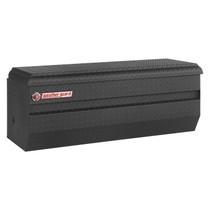 WEATHER GUARD 674-52-01 - All Purpose Chest; 10 ft.; Height 19.25 in.; Length 47 in.; Width 20.25 in.; Textured Matte Black; Heavy Duty Welded; Aluminum;