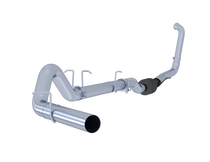 MBRP S6212SLM - 4 Inch Turbo Back Single Side Exit No Muffler T409 Stainless Steel For 03-07 Ford F-250/350 6.0L, Extended Cab/Crew Cab