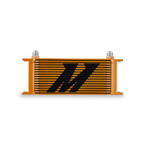 Mishimoto MMOC-16GD - Universal 16-Row Oil Cooler Gold