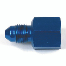 SpeedFx 560617 - Flare Reducer; -10AN To -6AN; Anodized; Blue; Aluminum; Single