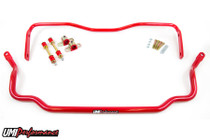 UMI Performance 303534-R - 78-88 GM G-Body Solid Front & Rear Sway Bar Kit