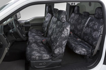 Covercraft SS3406PRBO - Prym1 Camo SeatSaver Custom Front Row Seat Covers-Blackout Camo