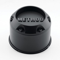 Method Wheels CP-1717B150-B - Method Cap 1717 - 150mm - Black - Push Thru