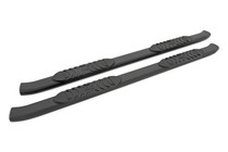 Rough Country 21010 - Oval Nerf Step Bar; Black;