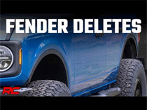 Rough Country 51061 - Fender Flare Delete - Ford Bronco 4WD (2021-2023)