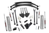 Rough Country 590.20 - 8 Inch Lift Kit - 4 Link - RR Springs - Ford F-250 F-350 Super Duty (05-07)