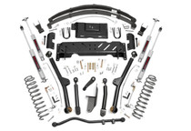 Rough Country 67222 - 6.5 Inch Lift Kit - Long Arm - NP231 - Jeep Cherokee XJ 4WD (84-01)
