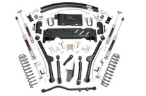 Rough Country 68922 - 4.5 Inch Lift Kit - Long Arm - RR AAL - NP231 - Jeep Cherokee XJ (84-01)