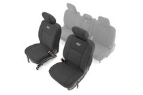 Rough Country 91040 - Seat Covers -Bucket Seats - FR - Ram 1500 2WD 4WD (2019-2023)